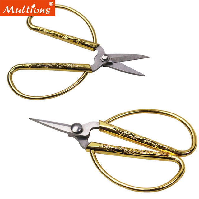 Small Scissor Gold, Tailor's Scissors, Sewing Scissors